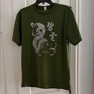 Anime Olive Graphic Short Sleeve Tee - Unbranded